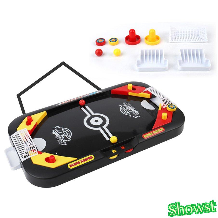 2 In 1 Ice Hockey Desktop Game Competitive Game Mini Soccer Table Interaction