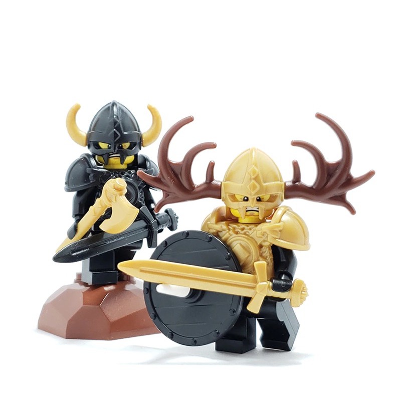 Phụ kiện Lego chính hãng Brickwarriors - Viking helmet