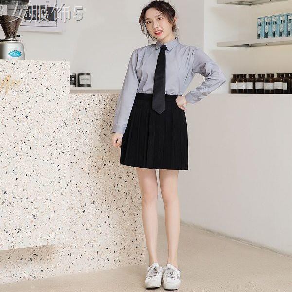 [Bộ đồ ba mảnh] bộ kiểu đại học váy xếp ly Đồng phục JK ngắn áo blouse sinh viên nam mùa hè phiên bản Hàn Quốc