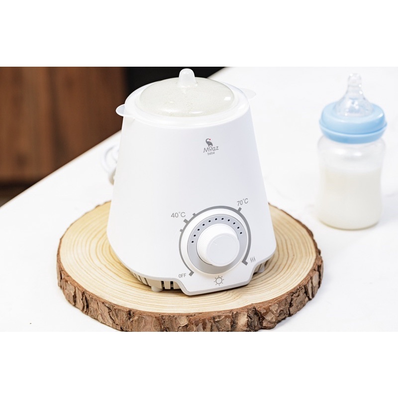 Máy hâm sữa đơn moaz bébé mb-039 bảo hành 12 tháng chính hãng