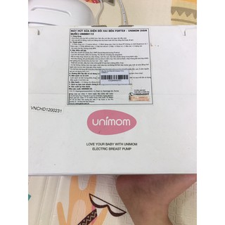 Máy hút sữa điện đôi Unimom Forte