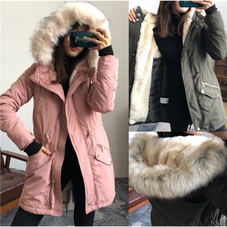 Áo Parka lót lông dư xịn