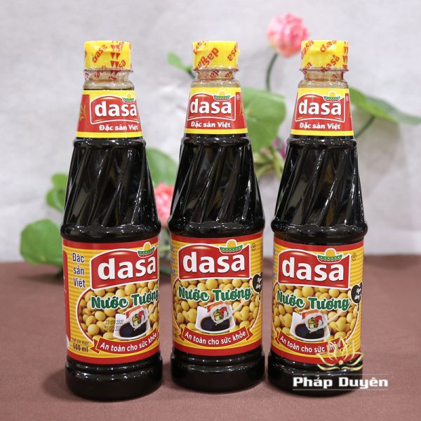 Thực Phẩm Chay - Nước Tương Chay Dasa, Chai 500ml