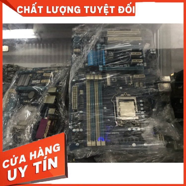 Mainboard Gigabyte B75 có 4 khe ram