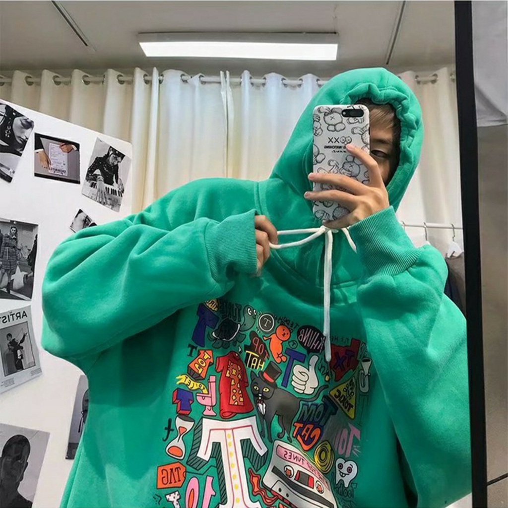 [Mã FAMALLT5 giảm 15% đơn 150K] Áo hoodie nỉ nam nữ in hình MĐ A786 nhiều màu | BigBuy360 - bigbuy360.vn