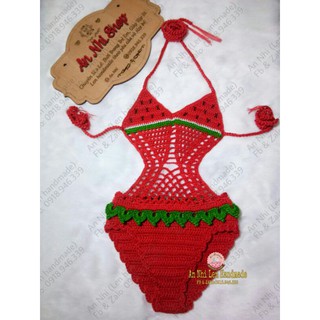 Bikini dưa hấu cho bé