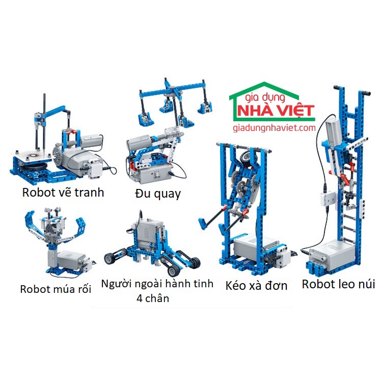 Lego lắp ráp 80 mô hình kỹ thuật có động cơ DIY BanBao 6932