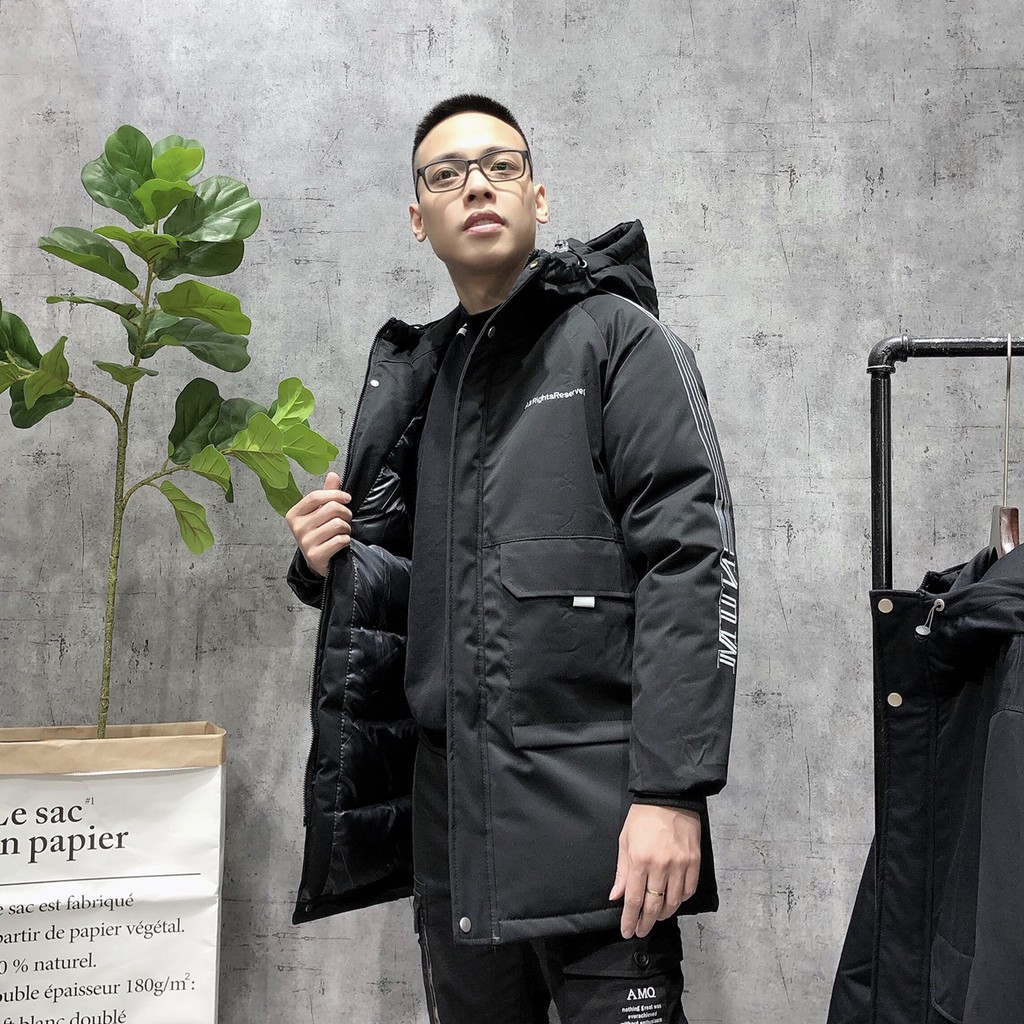 Áo khoác phao dáng dài parka nam đại hàn bigsize cao cấp thời trang APHA32 - A011 | BigBuy360 - bigbuy360.vn