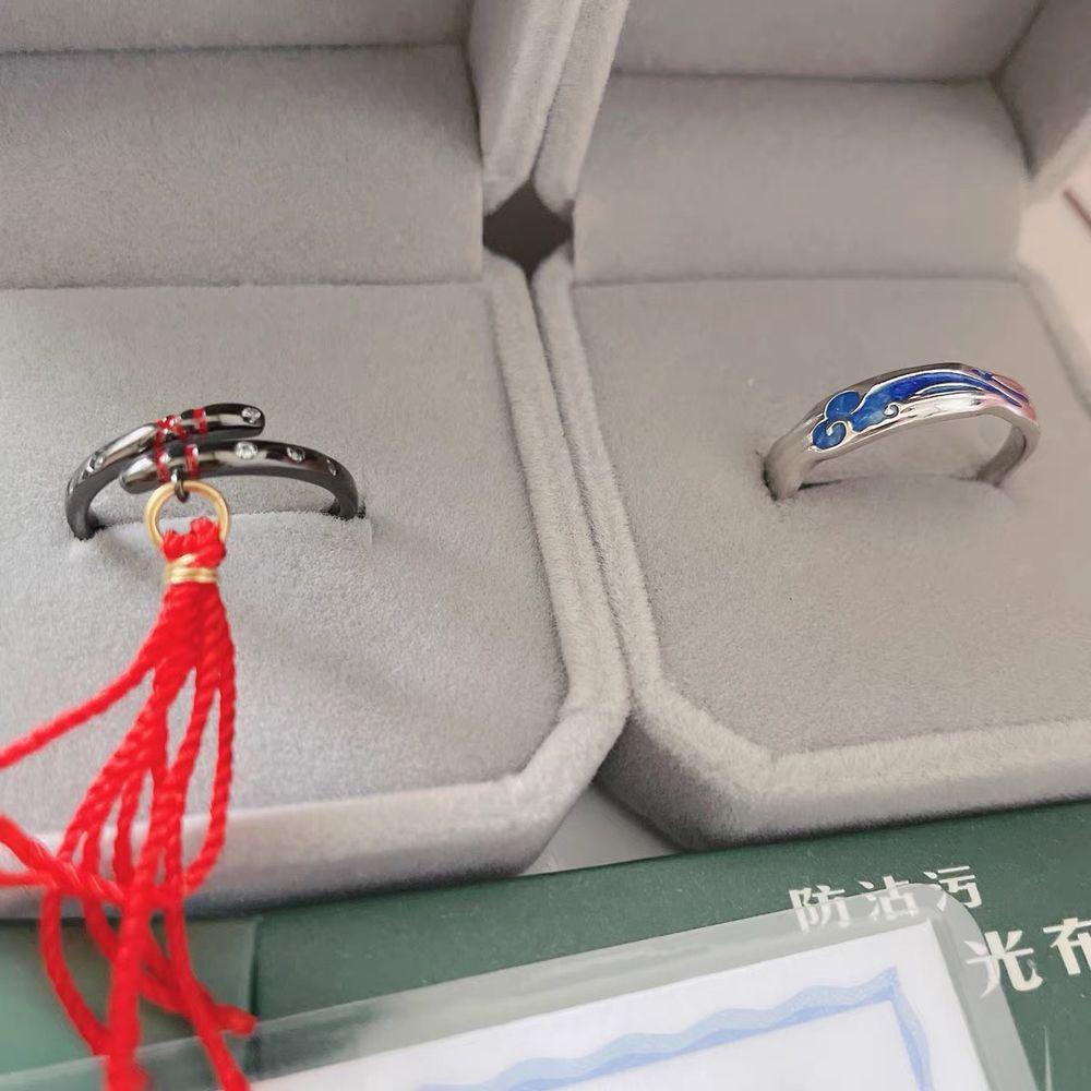 Epoch Nhẫn Hóa Trang Cặp Đôi Mo Dao Zu Shi MDZS Thích Hợp Làm Đạo Cụ Hóa Trang Cho Cặp Đôi