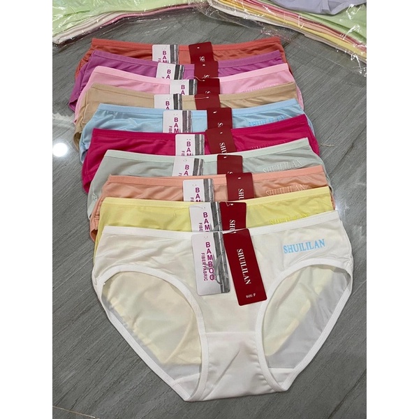 Sét 05 Quần chíp coton giấy loại đẹp mềm và mịn lắm nha khách ơi, chất đẹp xịn và mát lạnh fom đáy ngắn lưng bản 40-58kg