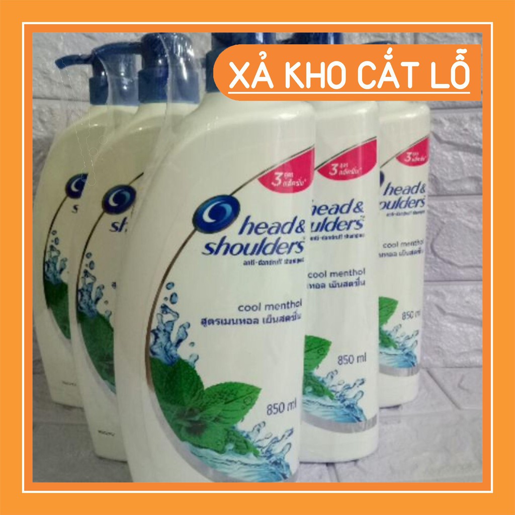 (thanh lý giá sỉ) (hàng chính hãng) Dầu gội đầu Head & Shoulders thái lan