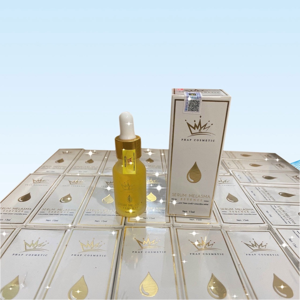Serum tri nám, tàn nhang, đồi mồi Pháp MELASMA ngừa lão hóa giảm nhăn da, giúp tái tạo, phục hồi da