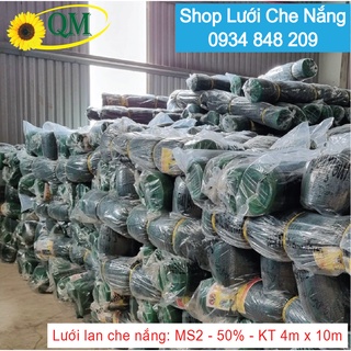 Lưới lan che nắng thái lan 4m x 10m - phủ 50%