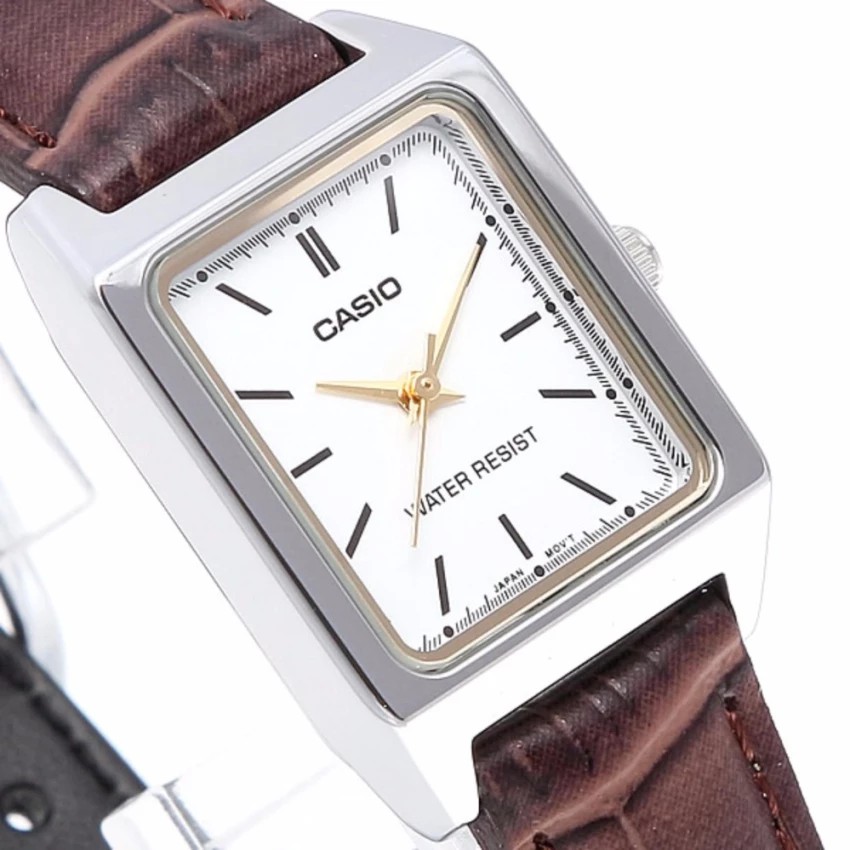Đồng hồ nữ dây da Casio chính hãng Anh Khuê LTP-V007L-7E2UDF