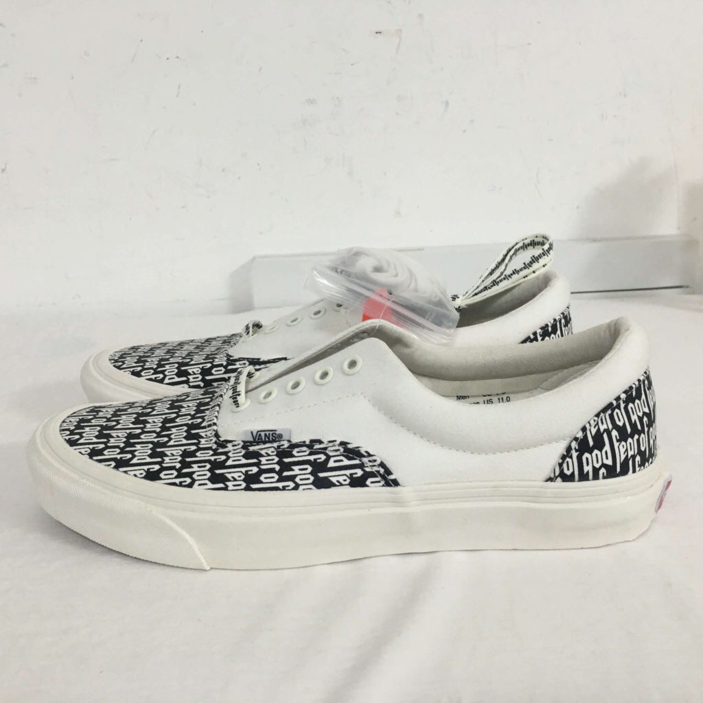 Giày Vans X Fear of God (Fog) Chữ Trắng