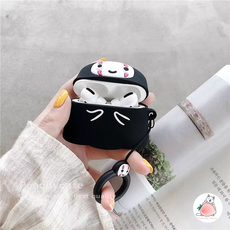 Vỏ Bảo Vệ Hộp Sạc Tai Nghe Airpods 1 2 Pro Air Pod 3 Không Dây Chống Thất Lạc Hình Vô Diện Thời Trang