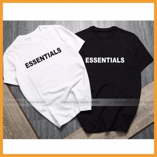 Áo thun cổ tròn essentials, áo thun nam nữ unisex