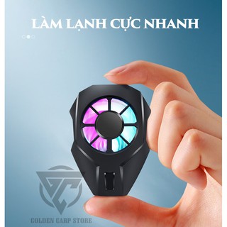 Quạt tản nhiệt điện thoại - Quạt tản nhiệt sò lạnh bán dẫn làm mát tức thì tăng hiệu năng - Cooling Gaming