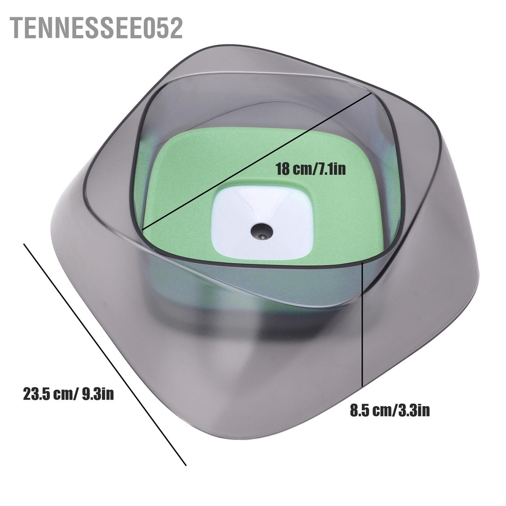 Hàng Sẵn Bát uống nước tự dâng cho chó mèo Tô nổi cho thú cưng Đa chức năng Chống tràn nước【Tennessee052】