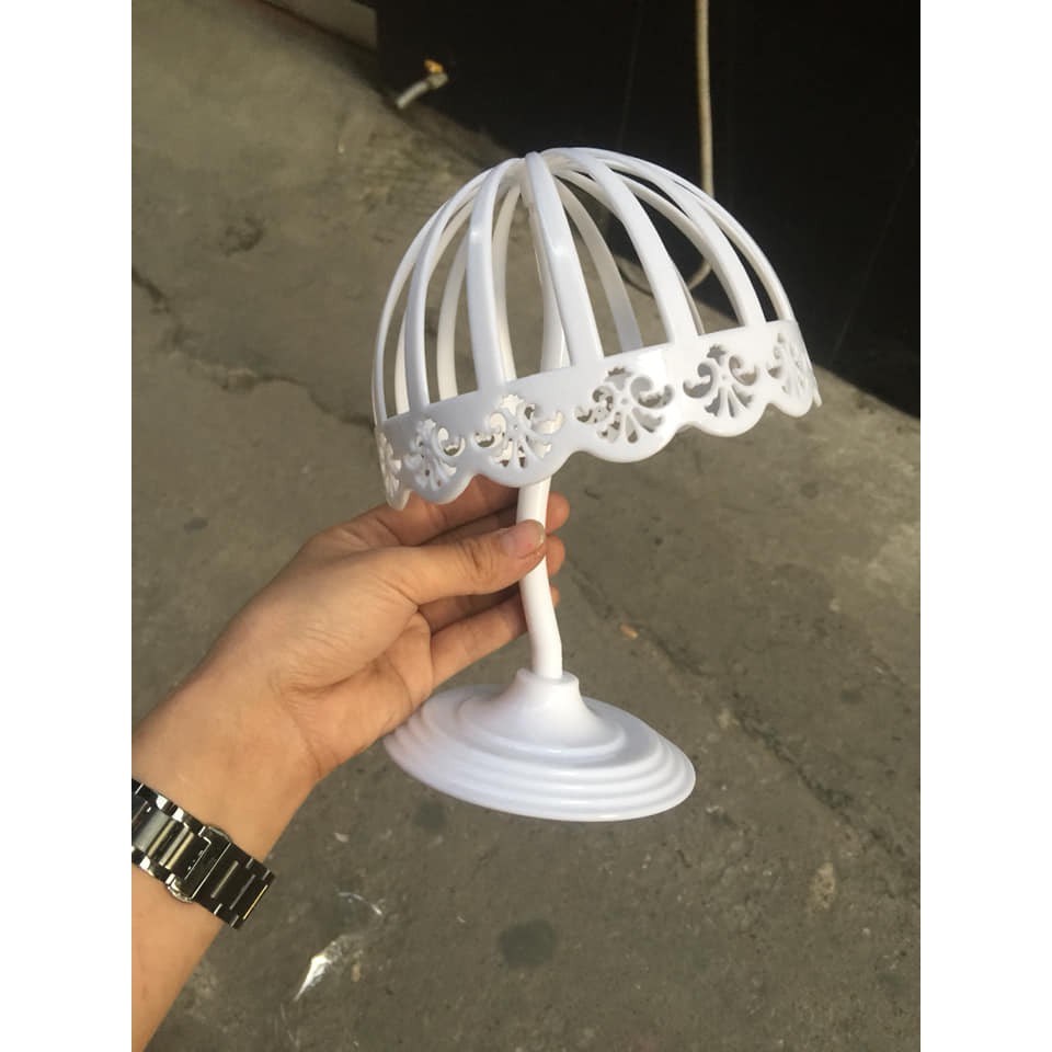 Khung đội mũ, khung trưng bày mũ, lồng đội mũ nhựa