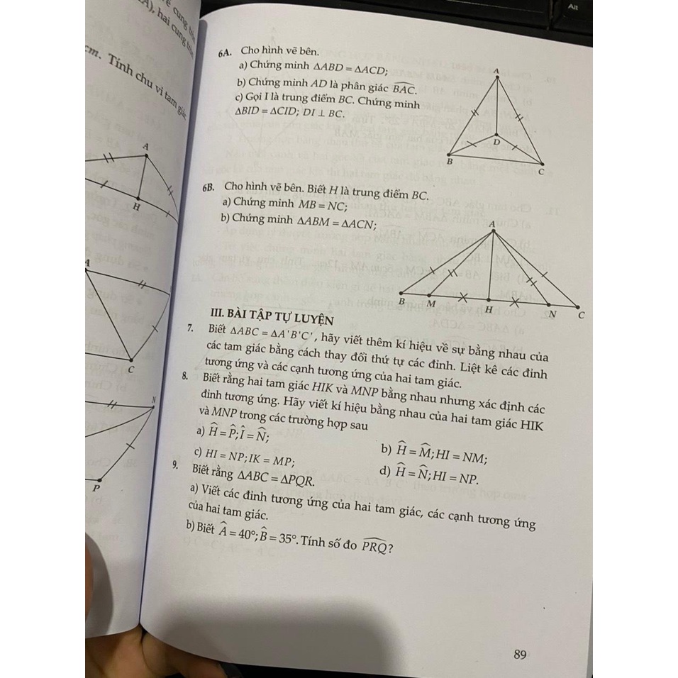 Sách - Củng cố và ôn luyện Toán 7 tập 1
