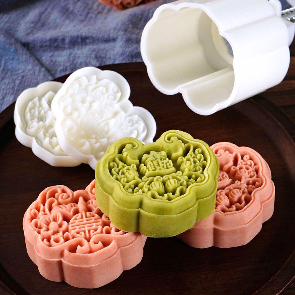 Khuôn Nhựa Làm Bánh Trung Thu / Bánh Trung Thu / Tráng Miệng DIY