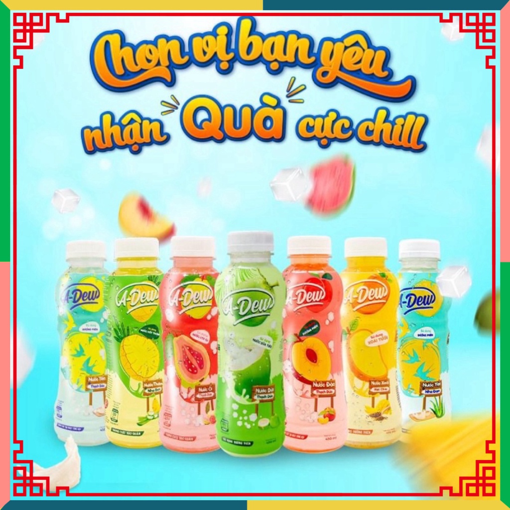 adew nước hoa quả có thạch đủ mùi ( Đại lý Ngọc Toản)