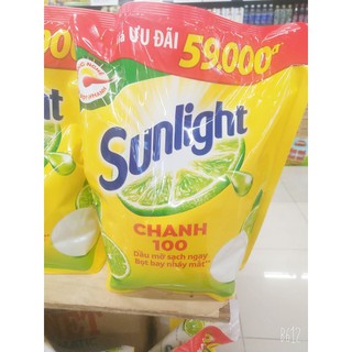 NƯỚC RỬA CHÉN SUNLIGHT TÚI 2.6KG SIÊU RẺ