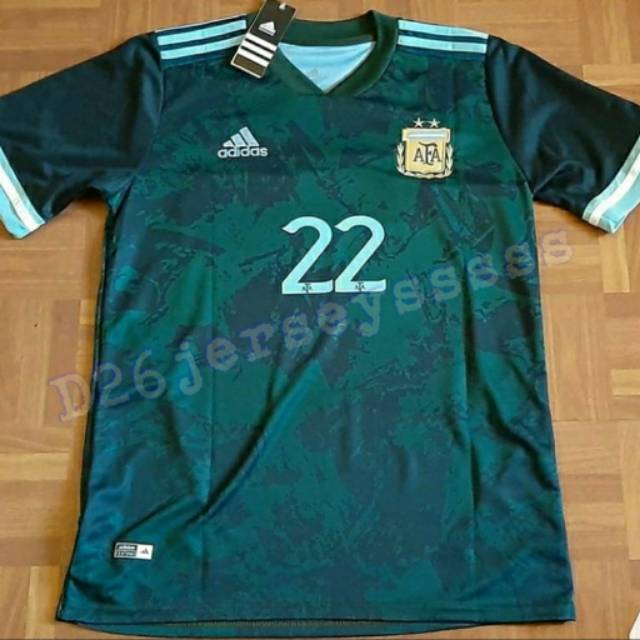 Áo Thun In Tên Thương Hiệu Argentina Away Thời Trang 2019