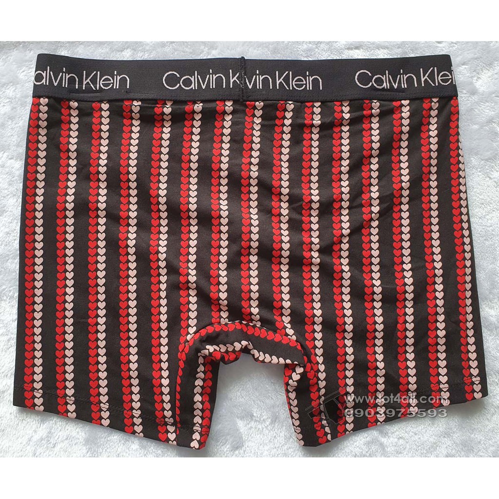 [CHÍNH HÃNG] Quần lót nam Calvin Klein NB2091 Valentine's Day Boxer Brief Twin Hearts Print