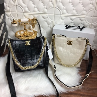 Túi shopping vân cá sấu da dày mềm hàng đẹp ẢNH THẬT no box