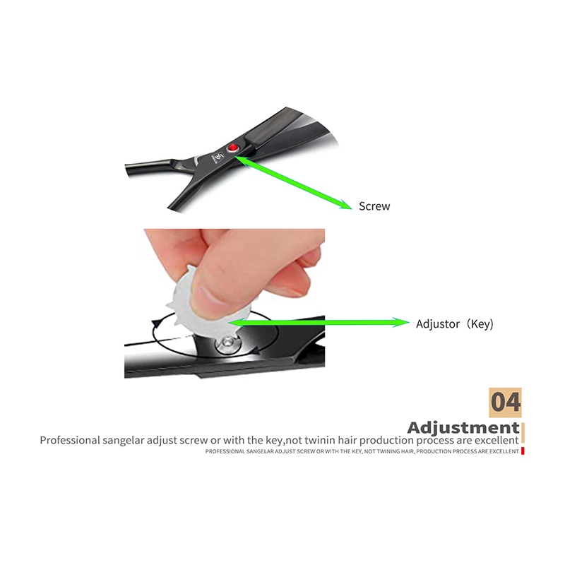 Kéo Cắt Tỉa Lông Thú Cưng 6.5 inch 20-35% Bằng Len Màu Tím / Đen