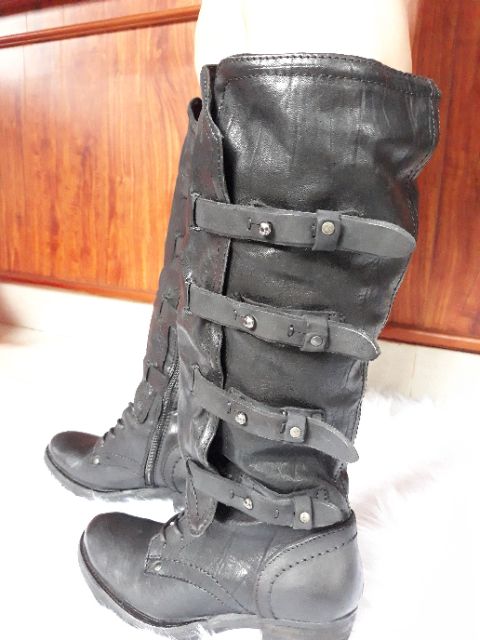 Bốt da thật size 38