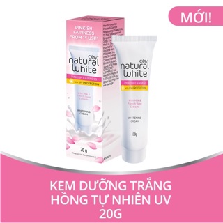 Olay Natural White Kem dưỡng trắng hồng tự nhiên ban ngày UV 20G