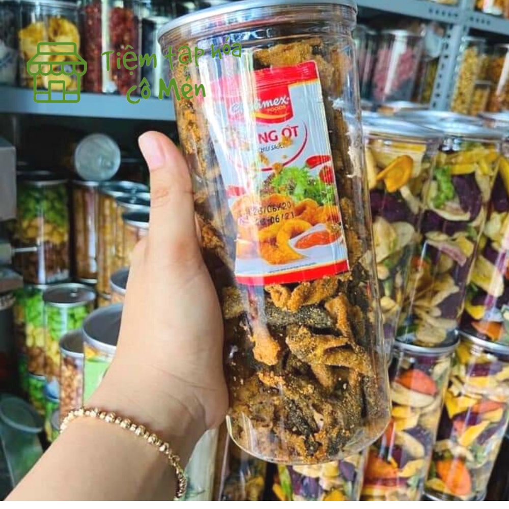 Da Cá Trứng Muối Nhà Làm Giòn Tan Hũ 260gram