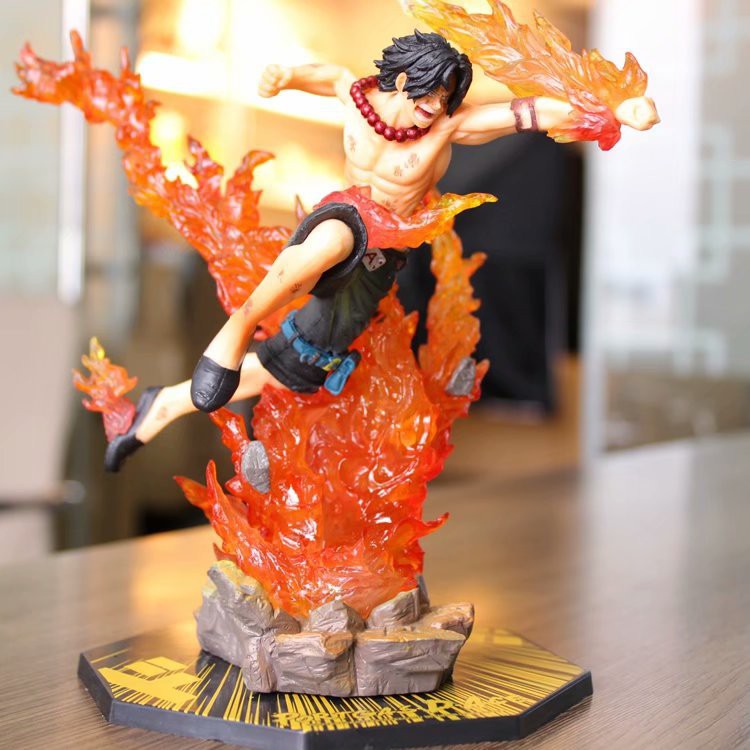 Mô hình One Piece, Mô Hình Nhân vật Hỏa Quyền Portgas D. Ace Bản Chiến Đấu cao 22cm | Z SHOP - SHOP Mô Hình Z