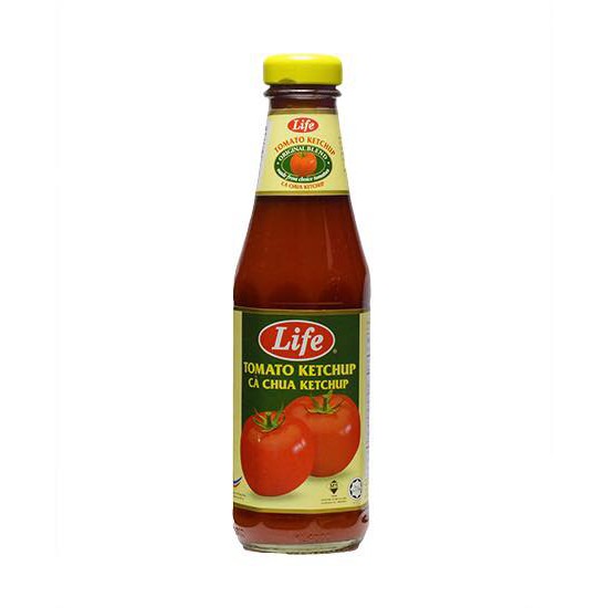 Sốt Cà Chua Ketchup Life Chai 330g date 2023