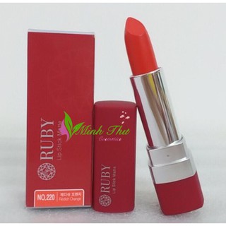 Son RUBY Lip Stick Matte - dưỡng mềm lâu trôi