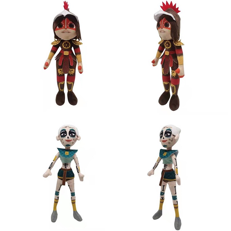 Búp Bê Nhồi Bông Maya Chiapa Warrior 28cm