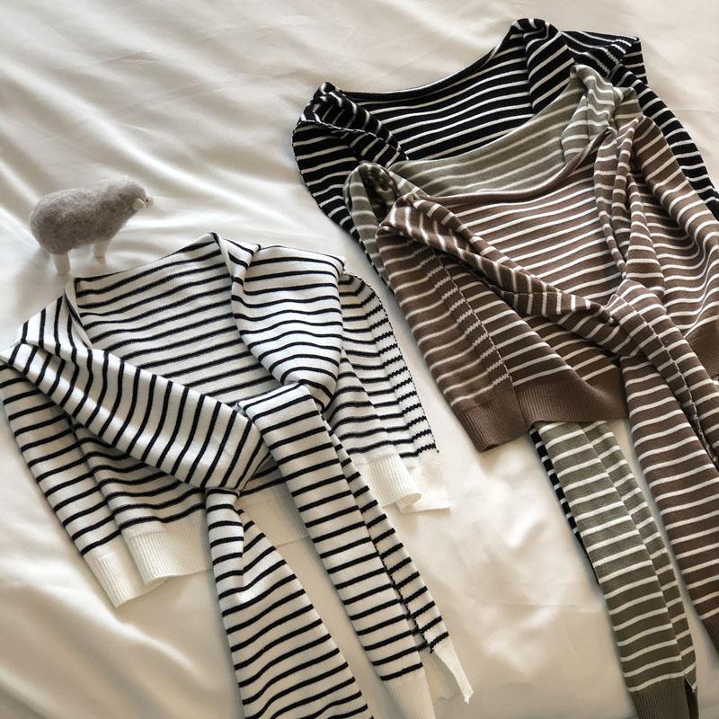 Bán Chạy!F &amp; X Khăn Choàng Cổ Lụa Dệt Kim Nhỏ Họa Tiết Kẻ Sọc Thời Trang Xuân Hè Cho Nữ