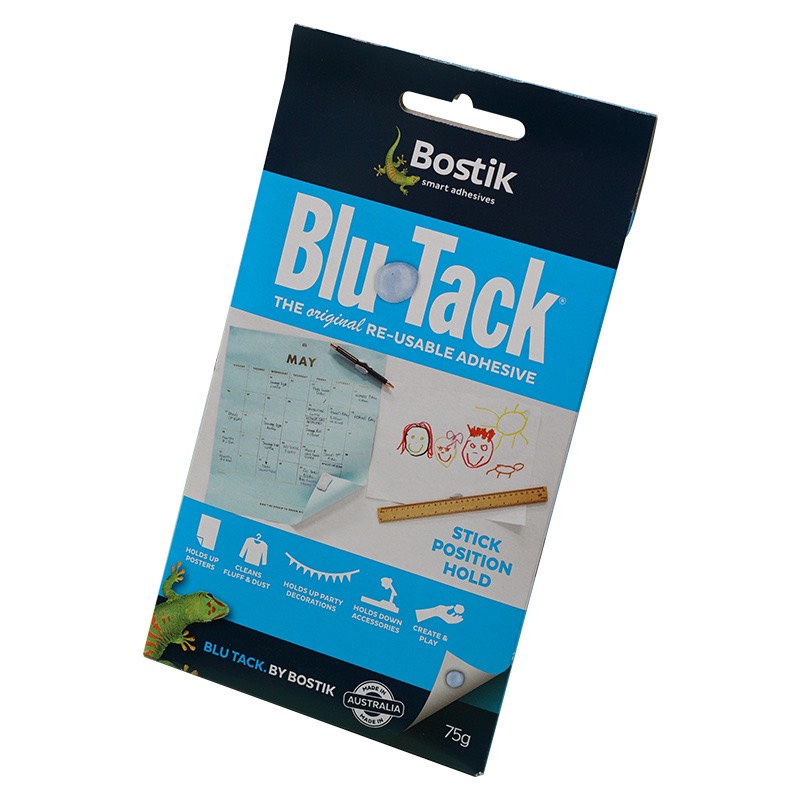 Đất sét Blutack 75g dán poster, đồ dùng trong nhà