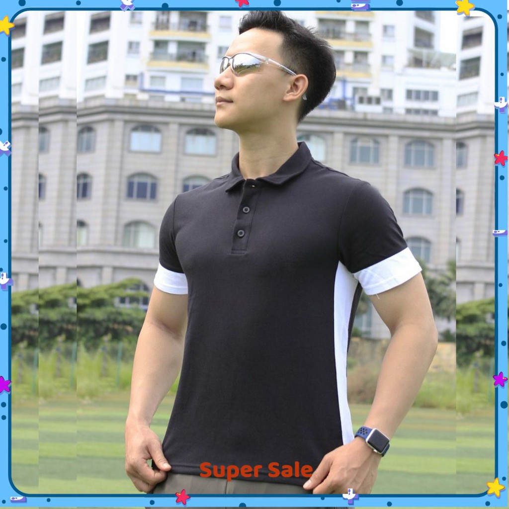 Áo Thun Nam Tay Ngắn | Áo Phông Nam Tay Lỡ Cổ Đứng Thời Trang Cao Cấp A02-04 mykhue_shop1