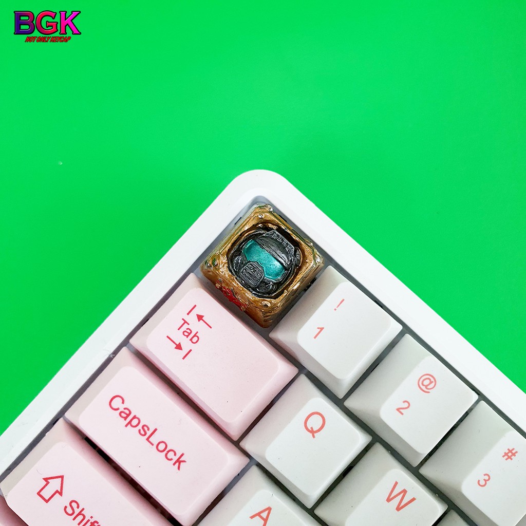 Keycap Lẻ DOOM Slayer trong Game Doom Cực Đẹp ( keycap resin độc lạ )( Keycap Artisan )