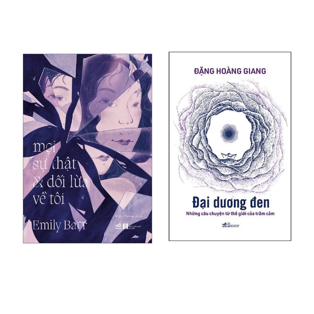 Sách Combo 2 cuốn: Mọi sự thật và dối lừa về tôi + Đại dương đen: Những câu chuyện từ thế giới của trầm cảm nn