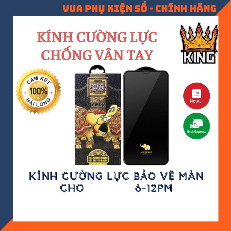 [ Đã có 12/13 ] Kính cường lực chính hãng WK con voi cho 7p/8p/x/xs/xsmax