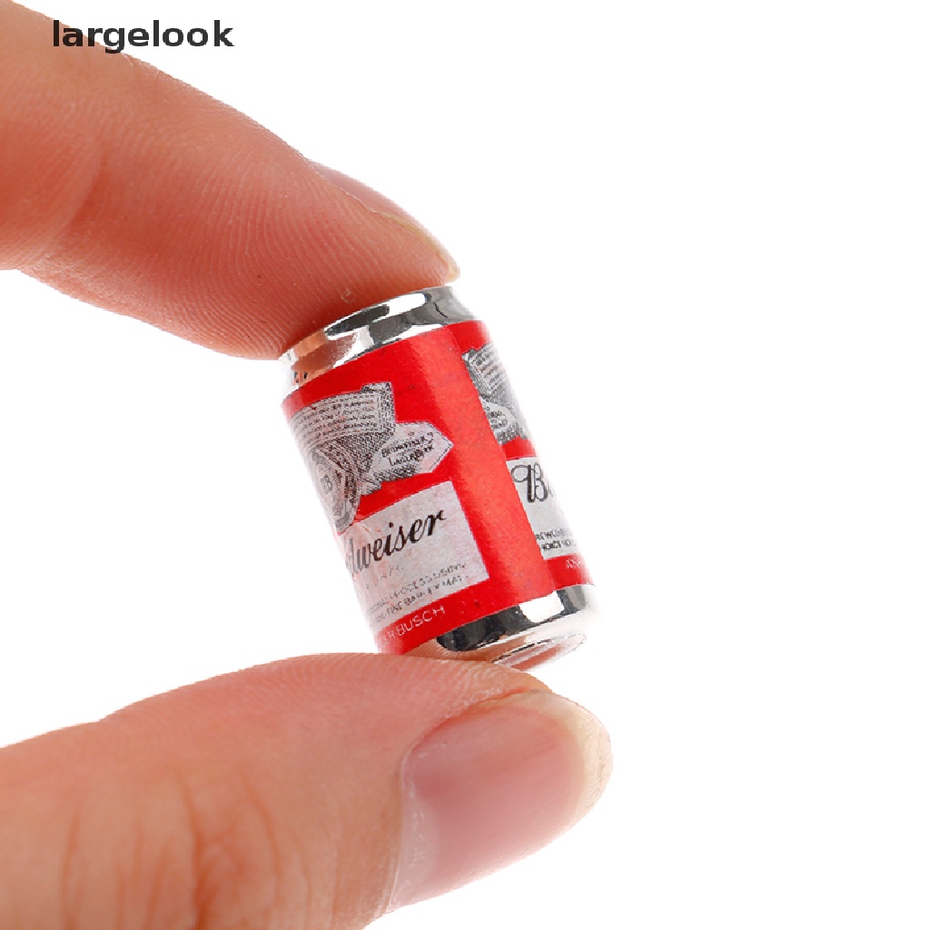 Set 5 Lon Soda Mini Tỉ Lệ 1 / 6 Cho Nhà Búp Bê 1 / 12 ♨Nóng Bỏng