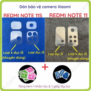 Miếng dán cường lực camera Xiaomi redmi note 11 / note 11s 4G / note 11s 5G nano, chống bể siêu bền