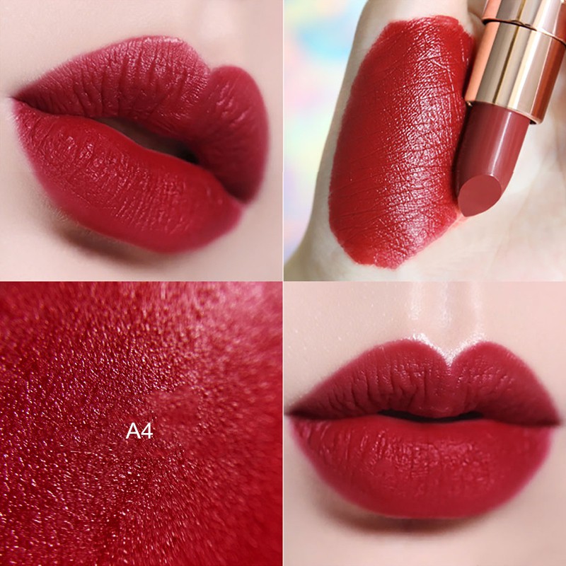 [Hàng mới về] Thỏi son lì thiết kế vỏ ngoài đẹp mắt chất son chống nước không dính | BigBuy360 - bigbuy360.vn