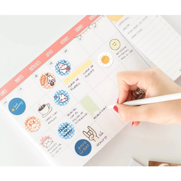 Set 500 Miếng Dán Hình Gấu Dễ Thương Trang Trí Sổ Tay/Nhật Ký DIY Washi Tape - MyNa Mart