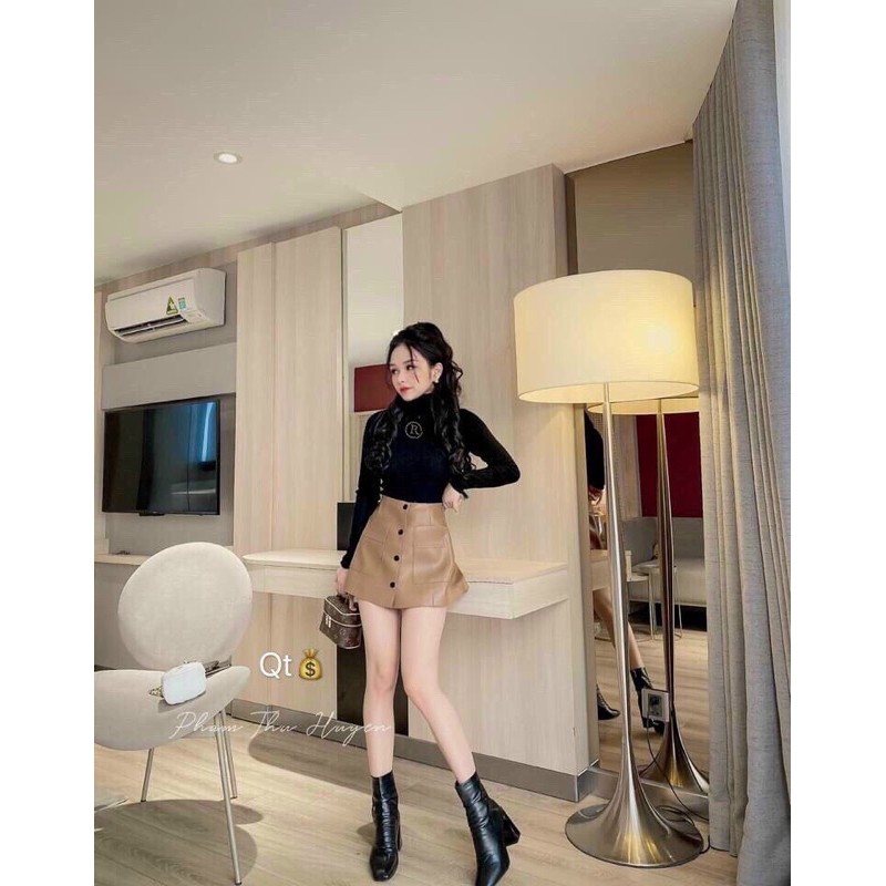 BÁN SỈ ÁO NHUNG TĂM CỔ LỌ THÊU CHỮ R CHO NỮ | BigBuy360 - bigbuy360.vn